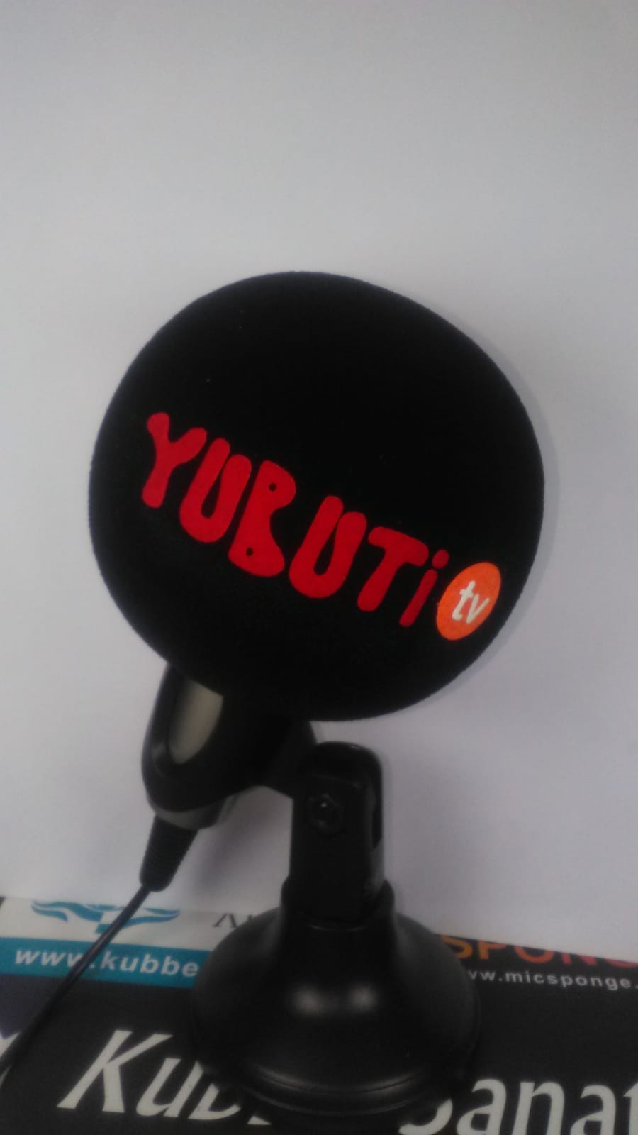 Logolu mikrofon süngeri ve baskılı mikrofon süngeri logolu sünger baskılı sünger (107)
