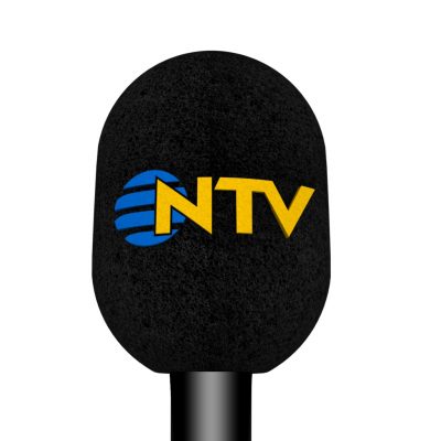 Logolu mikrofon süngeri ve baskılı mikrofon süngeri logolu sünger baskılı sünger (8) Mikrofon Süngeri Baskı NTV
